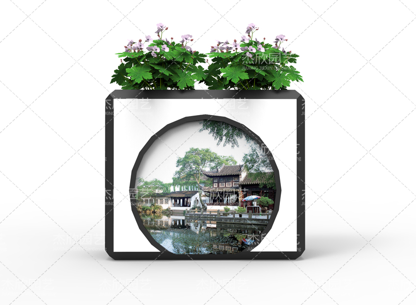 古鎮(zhèn)花箱布置，怎么做？
